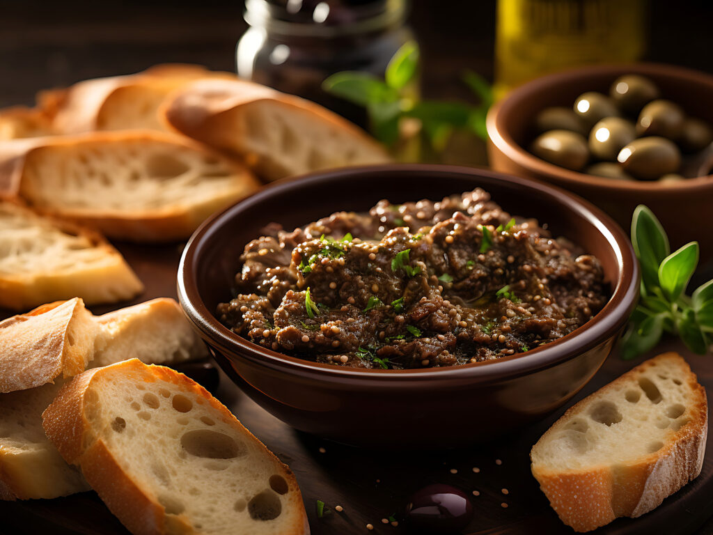 Tapenade d'olives noires