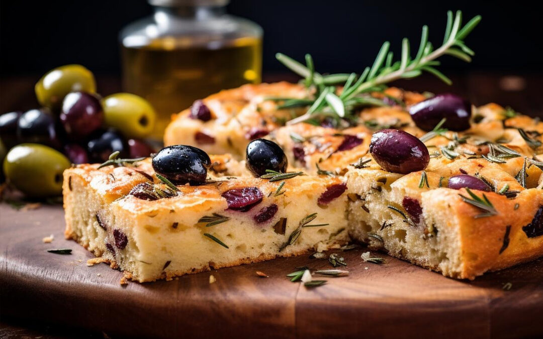 Foccacia aux olives