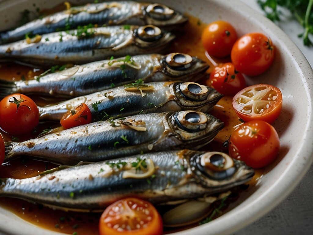 Sardine à l'escabèche