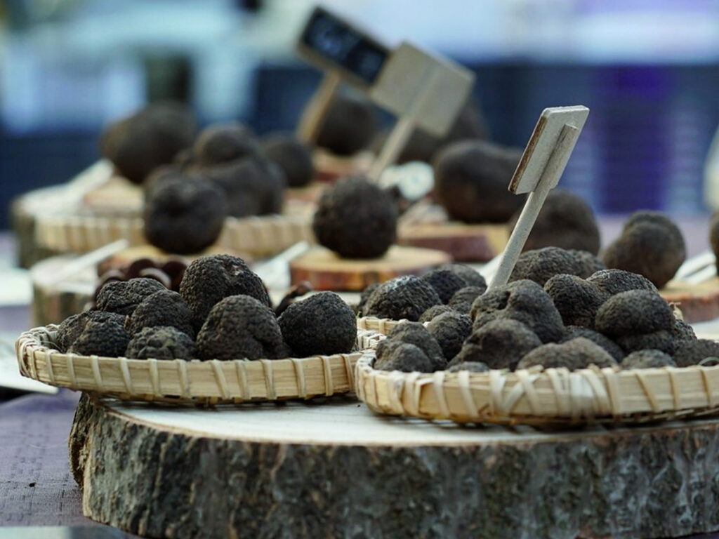 Marché aux truffes de carpentras